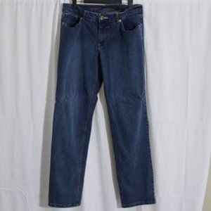 New Women Straight Legs Size 14A Blue Jeans.  Never been worn!